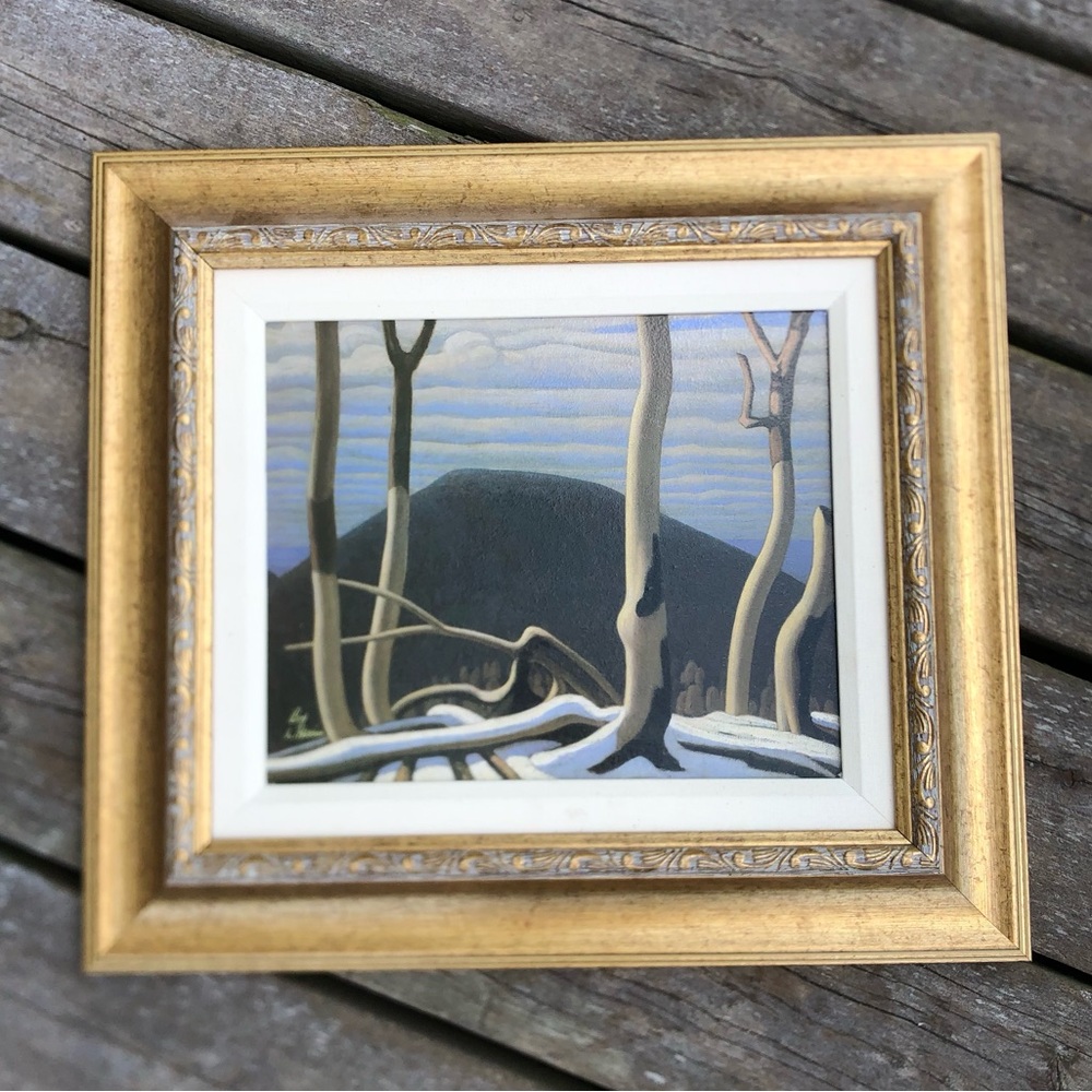 Framed Lawren Harris Group of Seven Artwork